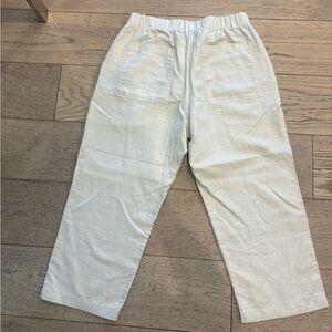 GAP flax linen Pants with Relaxed Fit